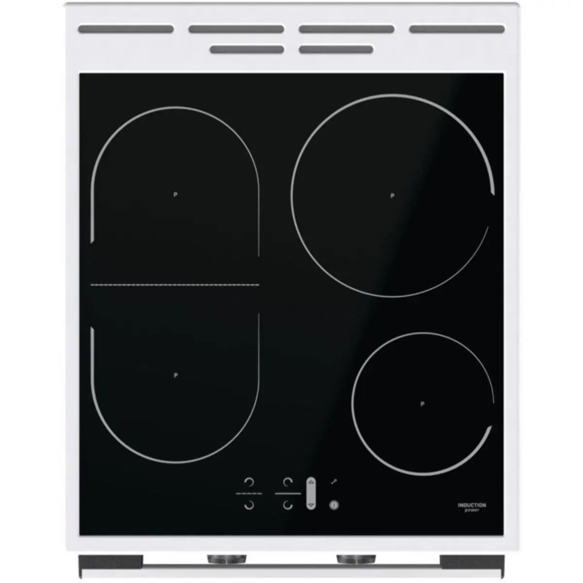 Cuisinière induction HISENSE HEIT5A40WG - GLOBAL ASSET