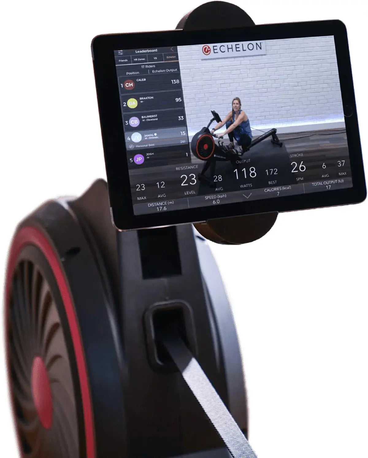 Rameur à Air de fitness - Modèle SMART ROWER - ECHELON - GLOBAL ASSET