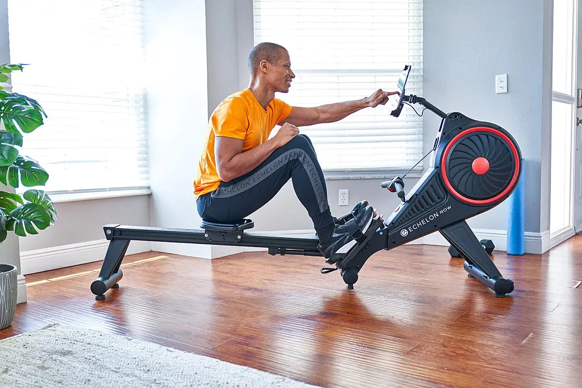 Rameur à Air de fitness - Modèle SMART ROWER - ECHELON - GLOBAL ASSET
