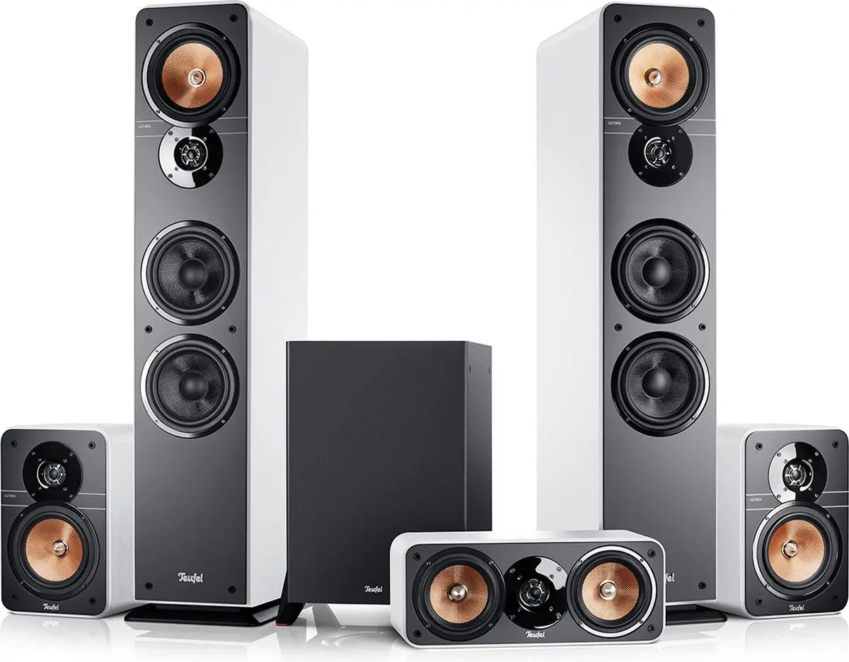 Teufel ULTIMA 40 surround, ensemble home cinéma 5.1 avec caisson de basses . Teufel