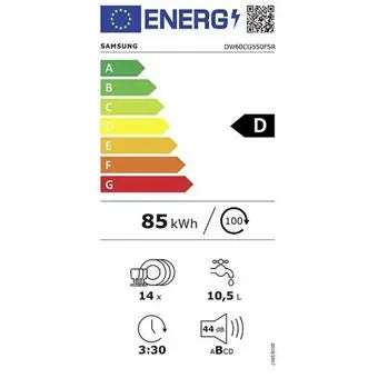 Samsung DW60CG550FSRET lave-vaisselle Pose libre 14 couverts D - GLOBAL ASSET