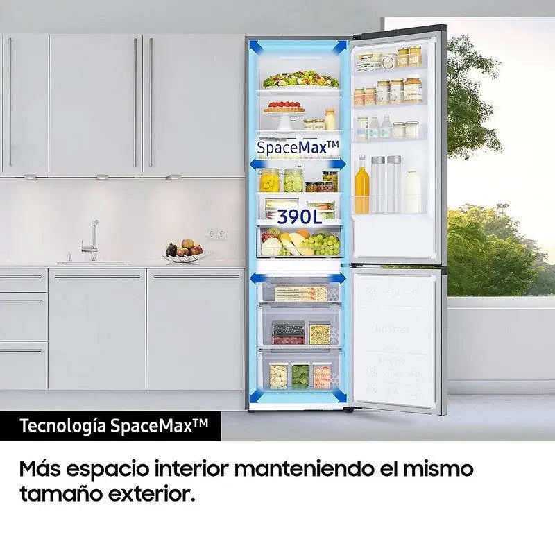 Samsung RB38C675CS9/EF Ecoflex Ai Réfrigérateur pose libre avec congélateur - GLOBAL ASSET