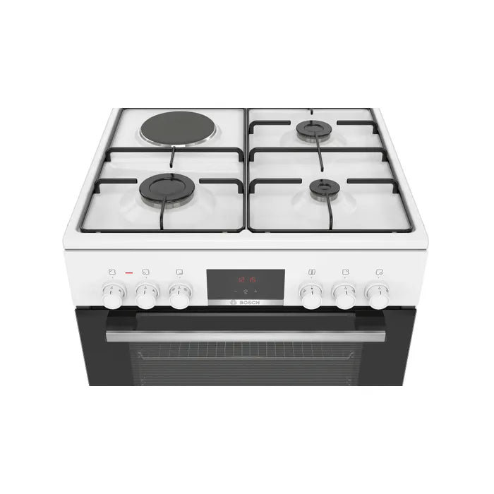 Cuisinière mixte BOSCH HXR39AG20 Blanc