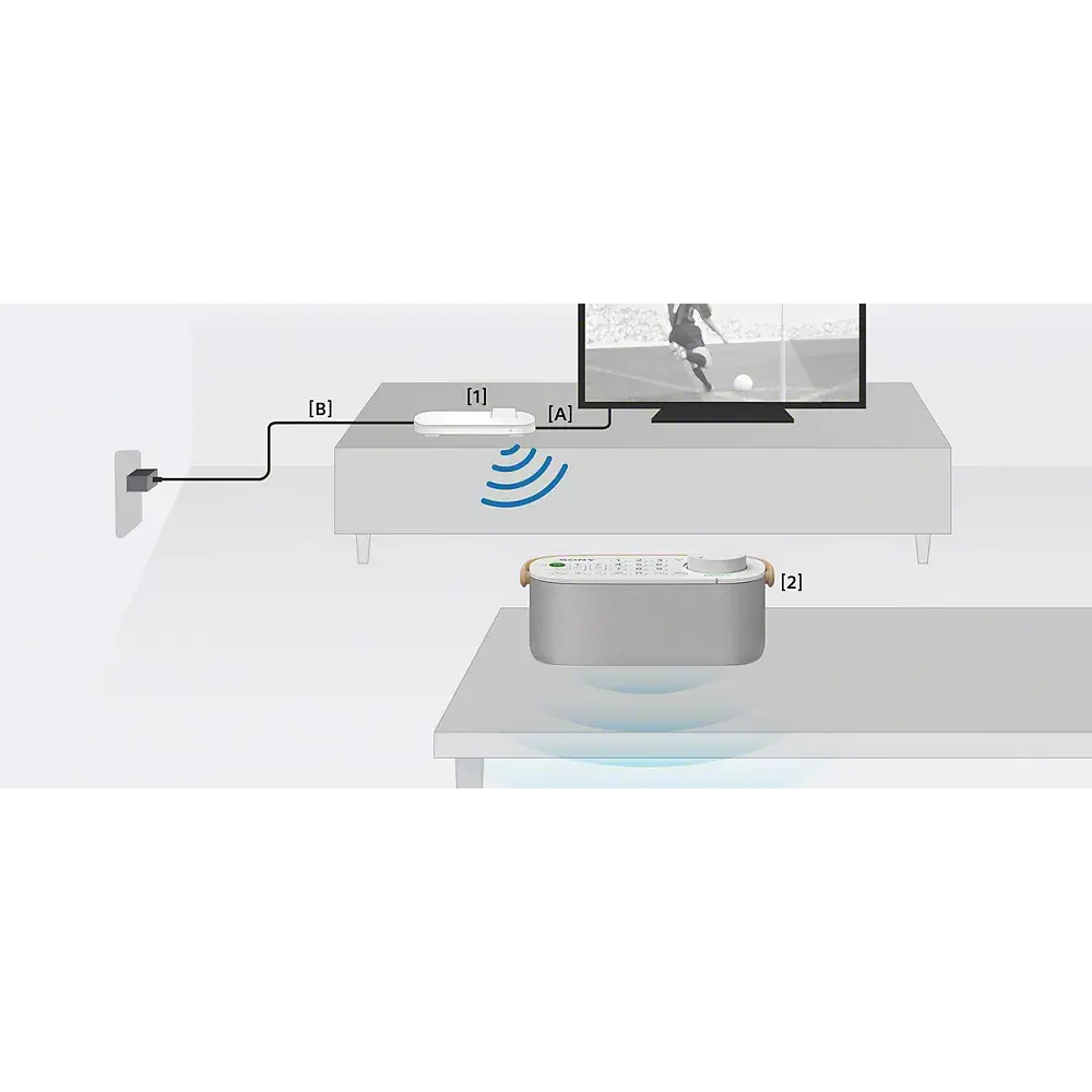 Enceinte TV amplifiée Wifi Sony SRS-LSR200 Blanc SONY