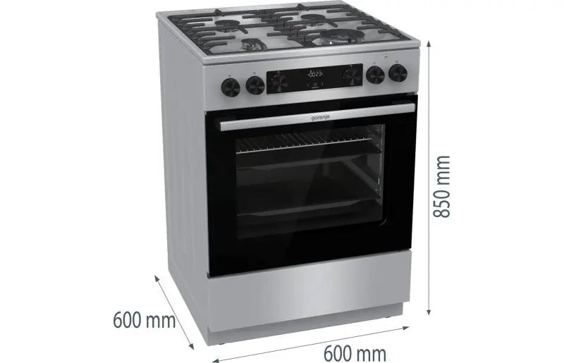 Cuisinière gaz GORENJE GK6C62XA - GLOBAL ASSET