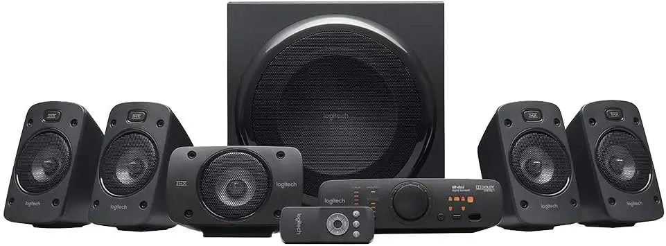 Logitech Système de haut-parleurs Z906 avec son surround 5.1 en Noir LOGITECH G