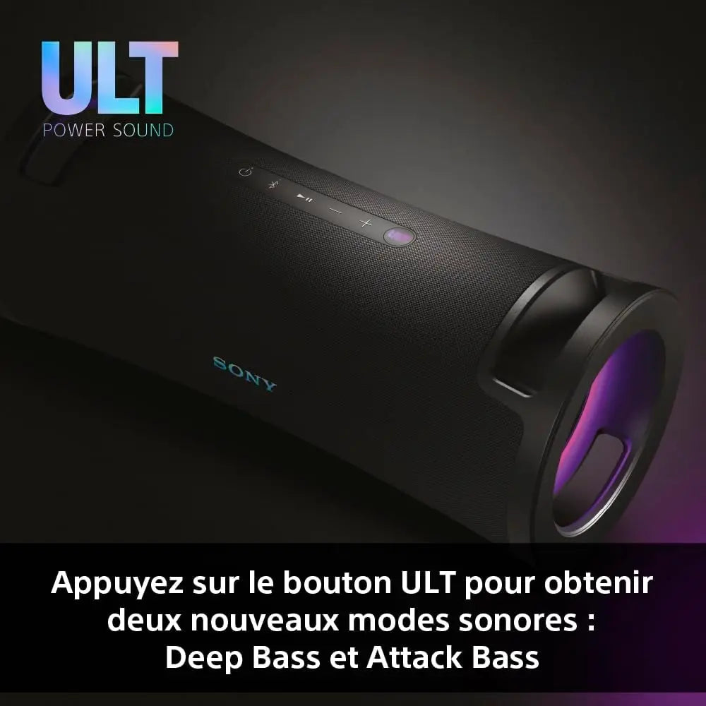 Sony Enceinte Bluetooth Ult Field 7 Noir - GLOBAL ASSET