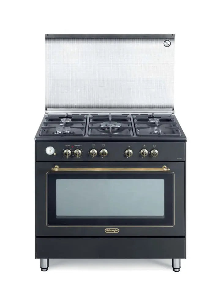 Delonghi PEMA965CED cuisine 5 brûleurs four électrique multifonctions Anthracite - GLOBAL ASSET