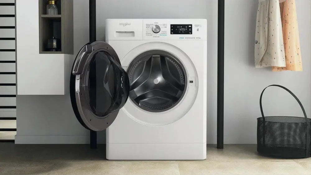 Whirlpool FFWDB864349BVEE Lave-linge séchant 60 cm - lavage 8kg - séchage 6kg - blanc WHIRLPOOL