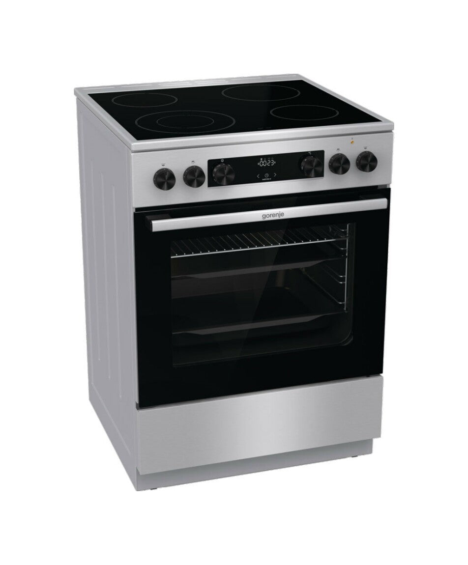 Gorenje GECS6C70XC four et cuisinière electrique plaque de cuisson à Bobine acier.