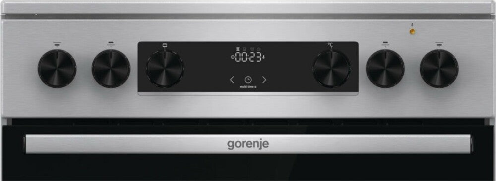 Gorenje GECS6C70XC four et cuisinière electrique plaque de cuisson à Bobine acier.