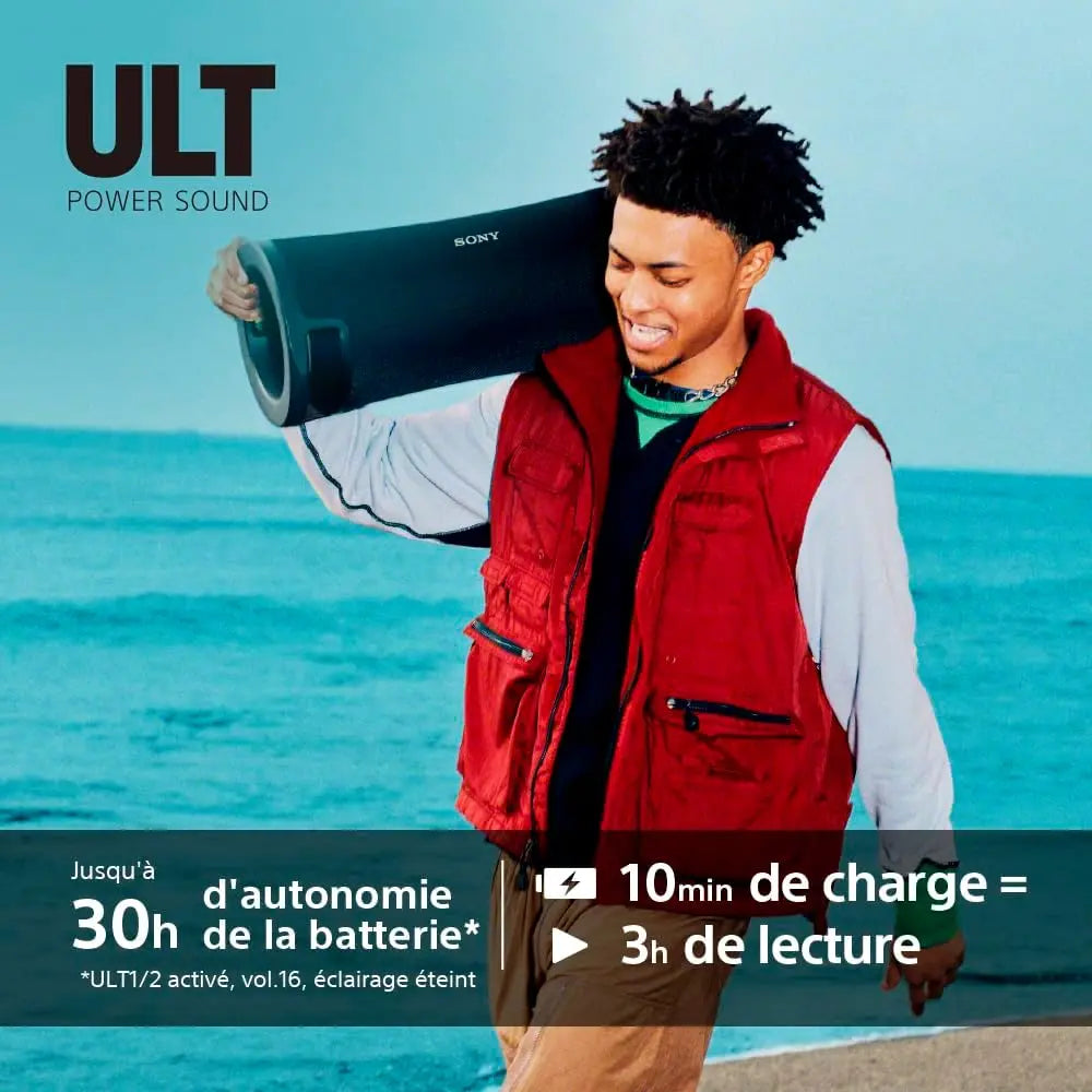 Sony Enceinte Bluetooth Ult Field 7 Noir - GLOBAL ASSET