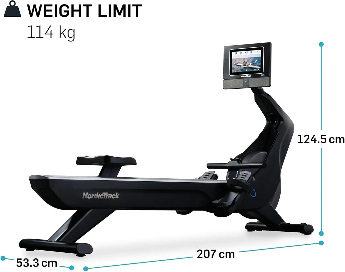 Rameur NordicTrack RW700 - GLOBAL ASSET