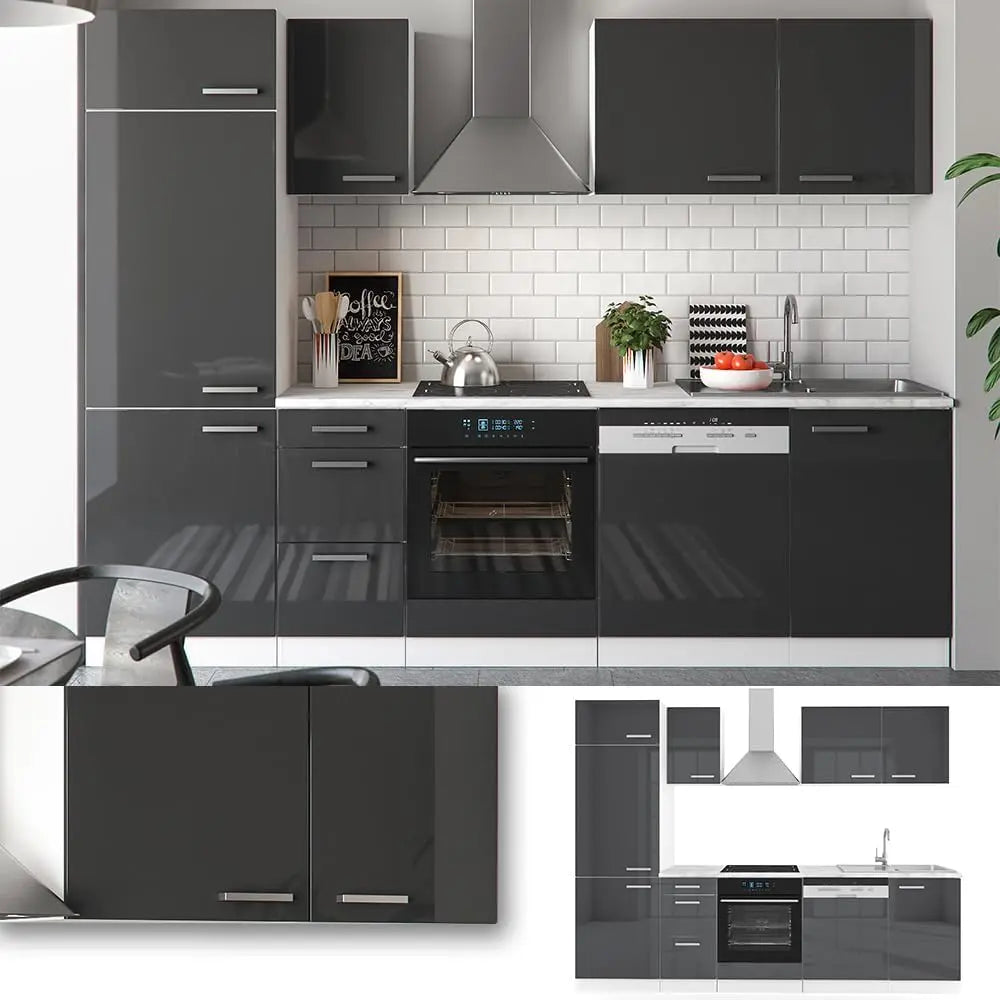 Vicco Cuisine Blanc 270cm sans PT Vicco