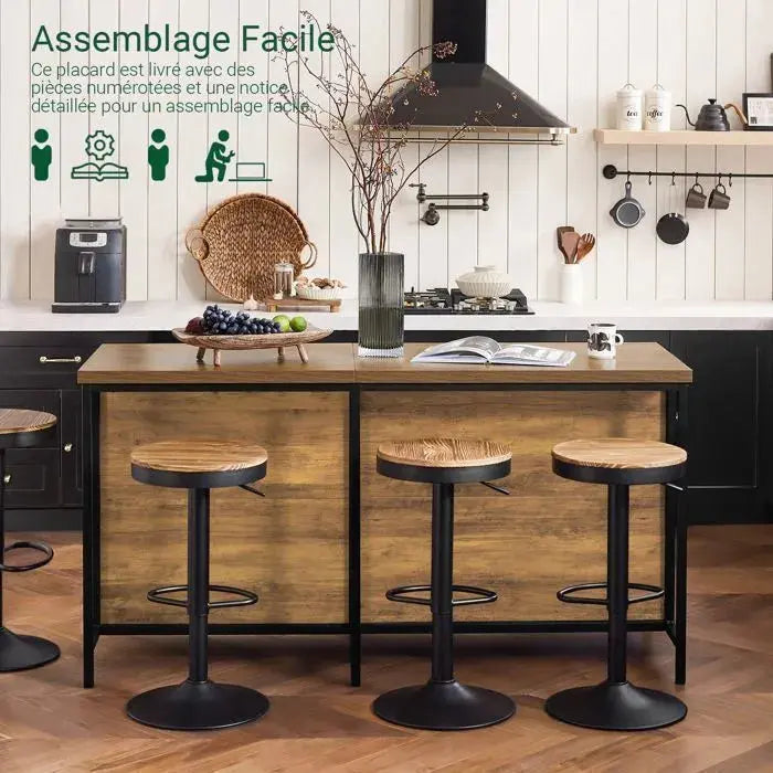 SoBuy KNL01-F îlot Central de Cuisine SOBUY