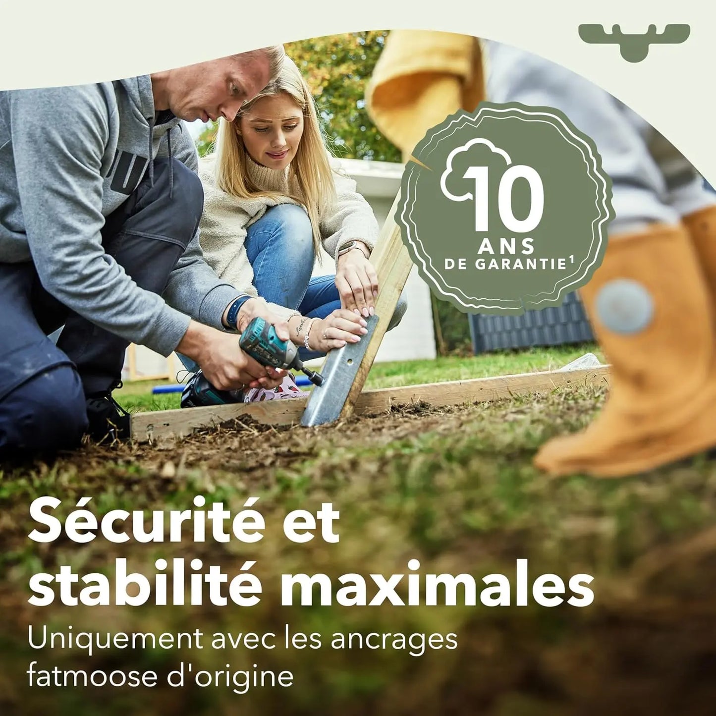 Fatmoose Aire de jeux Fruityforest avec toboggan Vert Pomme - GLOBAL ASSET