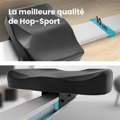 Hop-Sport Rameur d'Appartement Pliable HS-095R Spike, 16 Niveaux de Résistance - GLOBAL ASSET