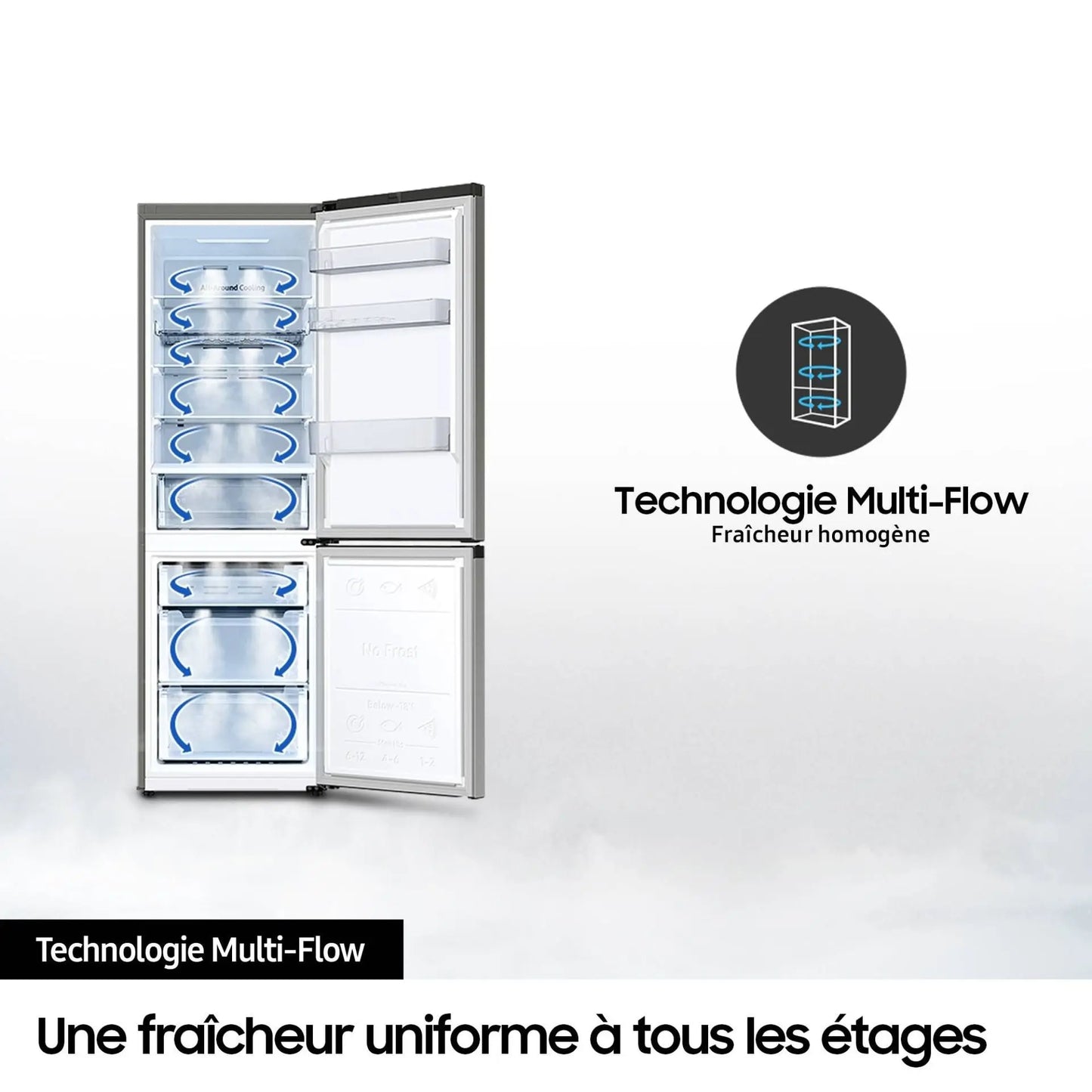 Samsung réfrigérateur Congélateur bas RB34C652ESA - GLOBAL ASSET
