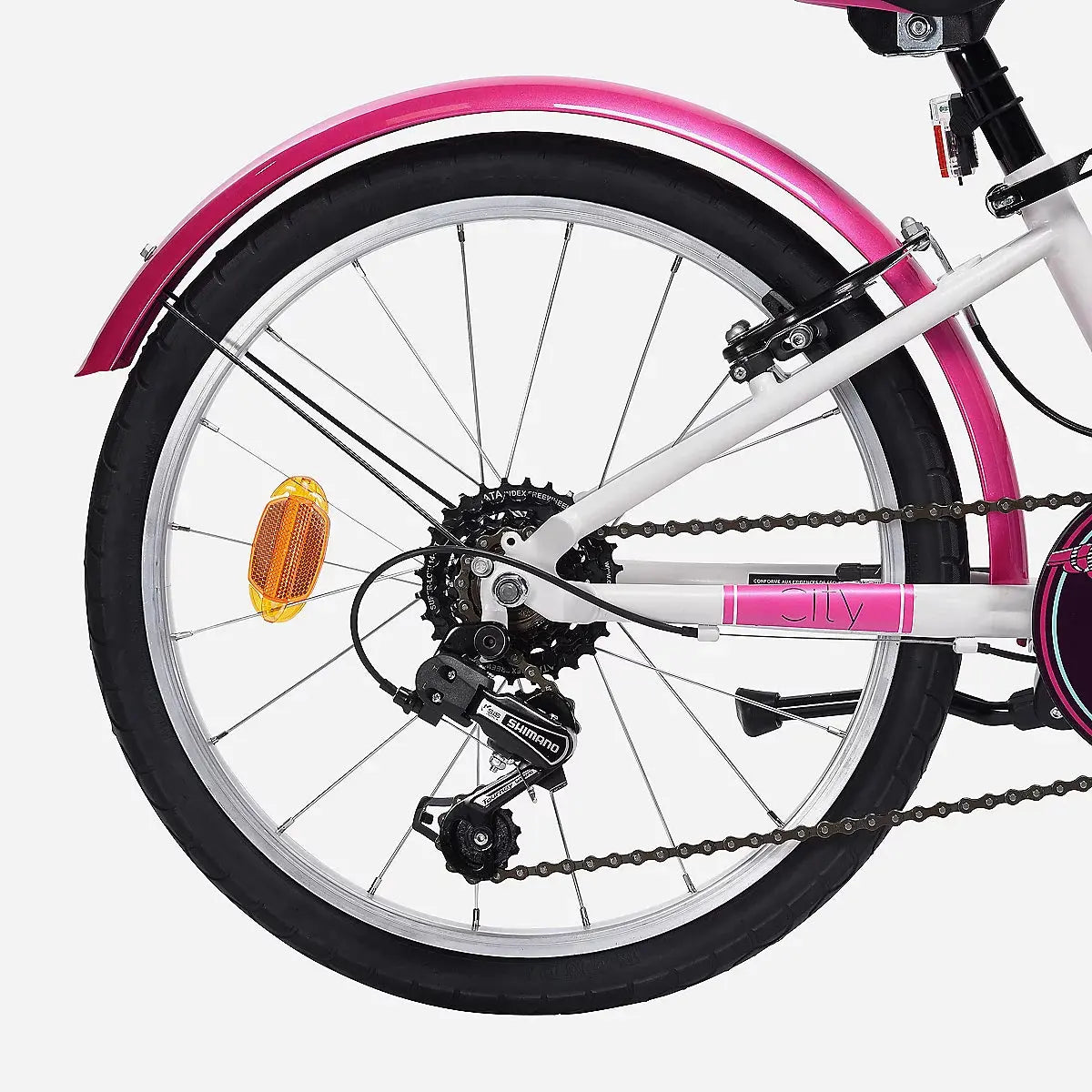 NAKAMURA Vélo enfant 20 pouces 5-8 ans City Evo Kid Fille - GLOBAL ASSET