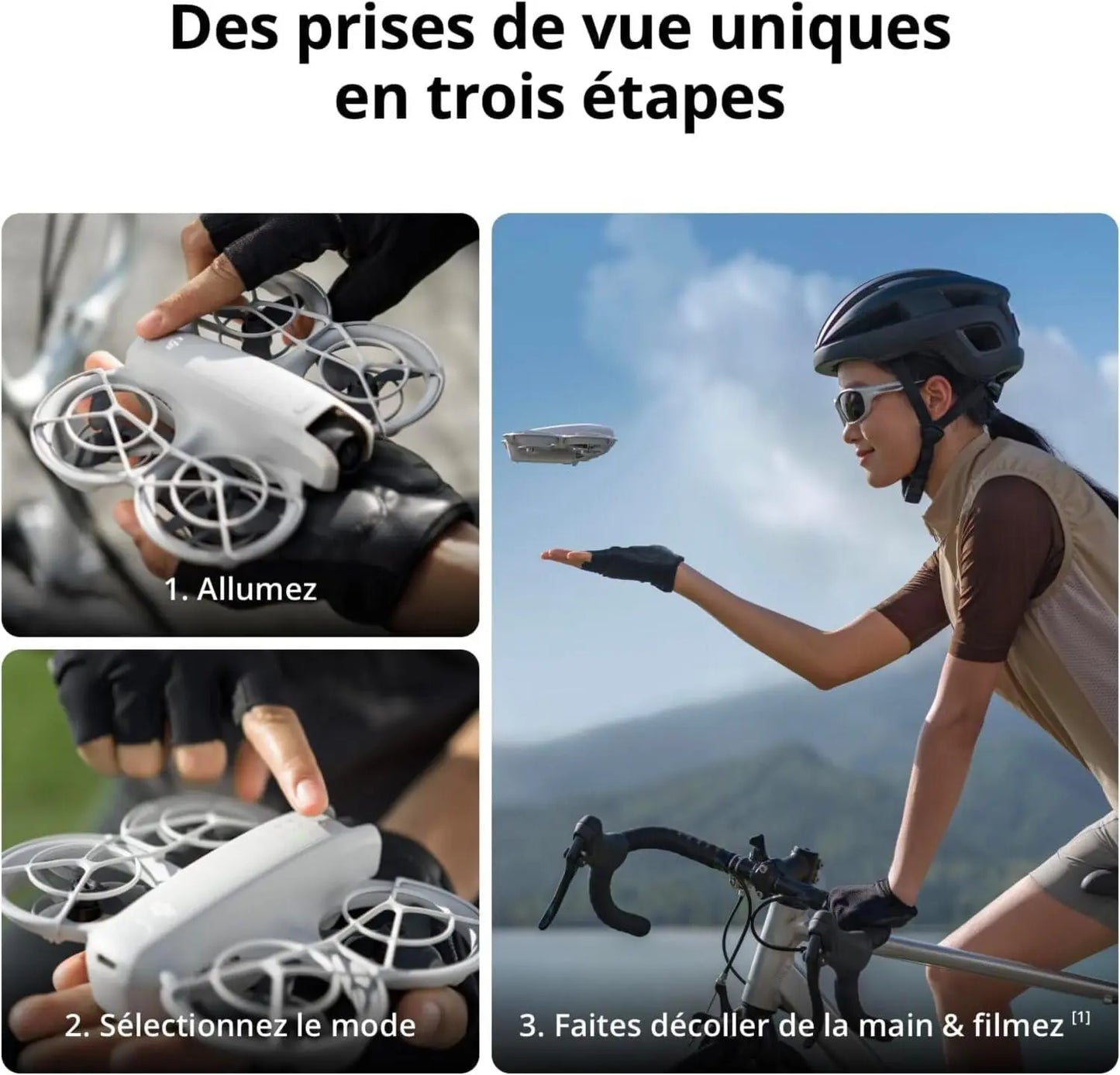 Drone Dji Neo Bluetooth Gris - GLOBAL ASSET