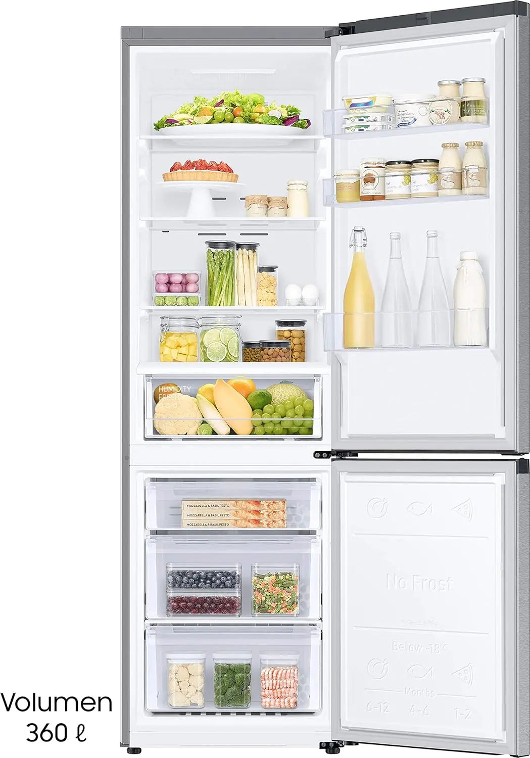 Réfrigérateur combiné Samsung rb36t600csa Inox - GLOBAL ASSET