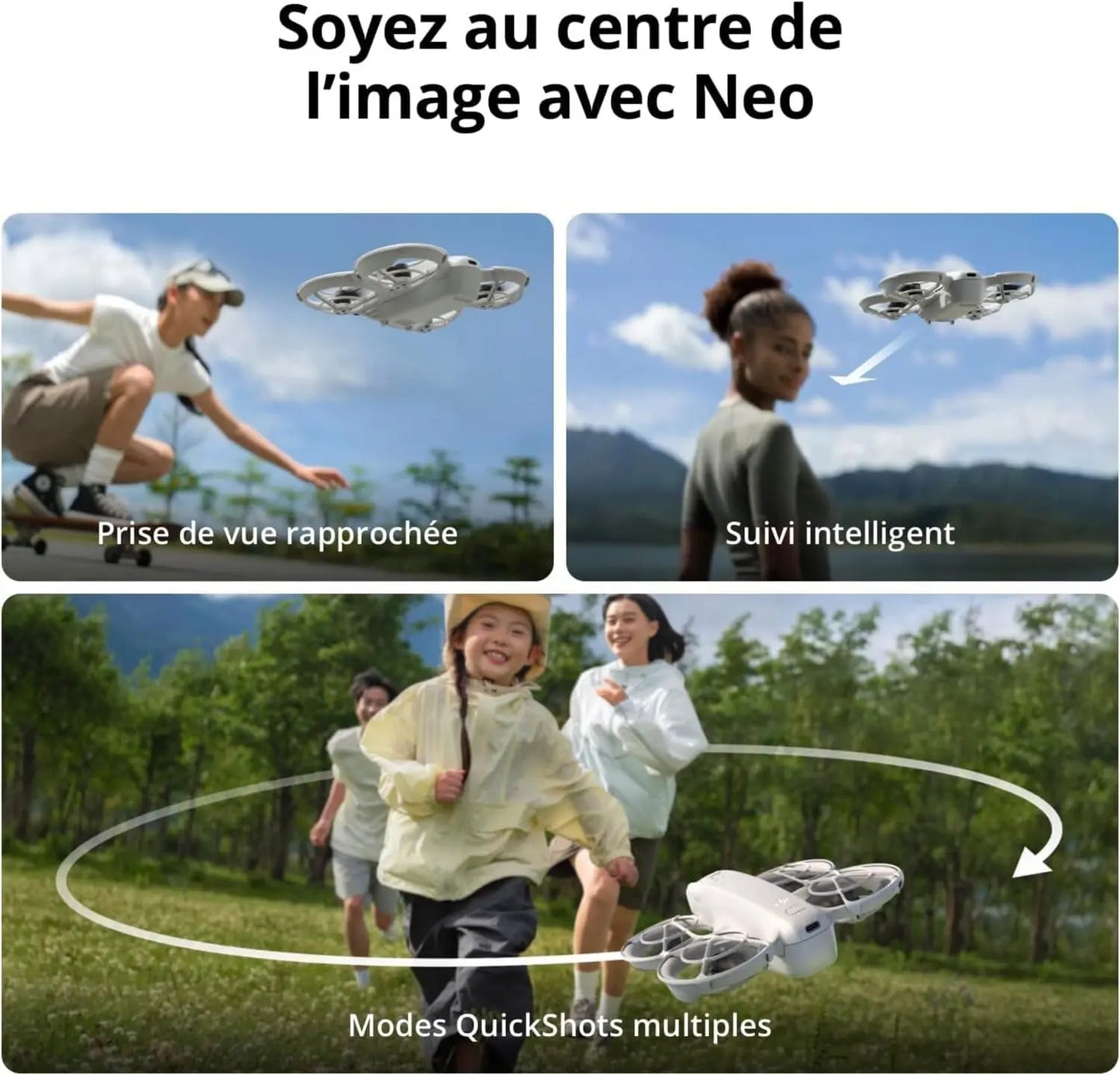 Drone Dji Neo Bluetooth Gris - GLOBAL ASSET