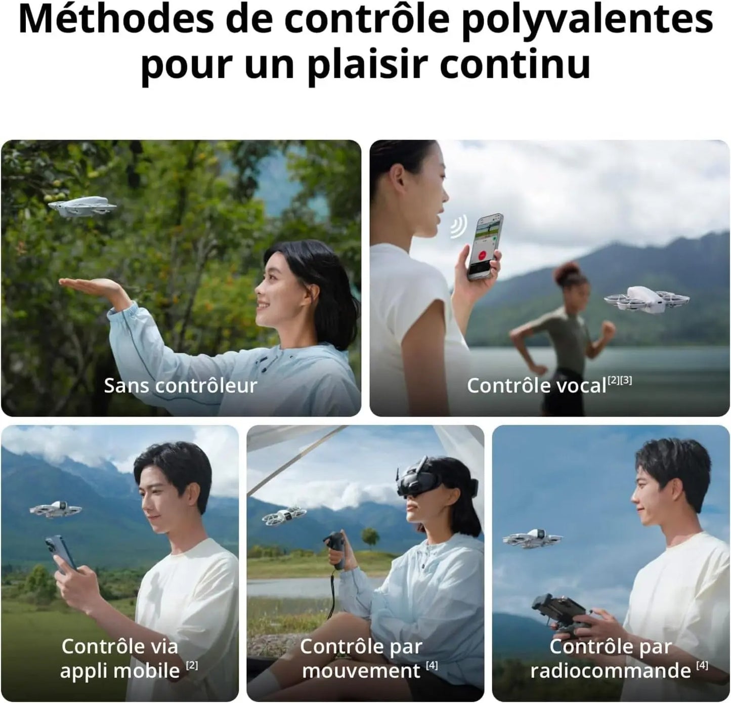 Drone Dji Neo Bluetooth Gris - GLOBAL ASSET