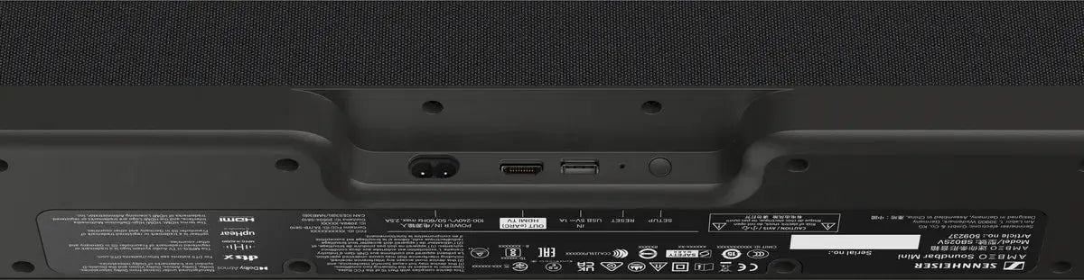 Sennheiser Ambeo Soundbar Mini - GLOBAL ASSET