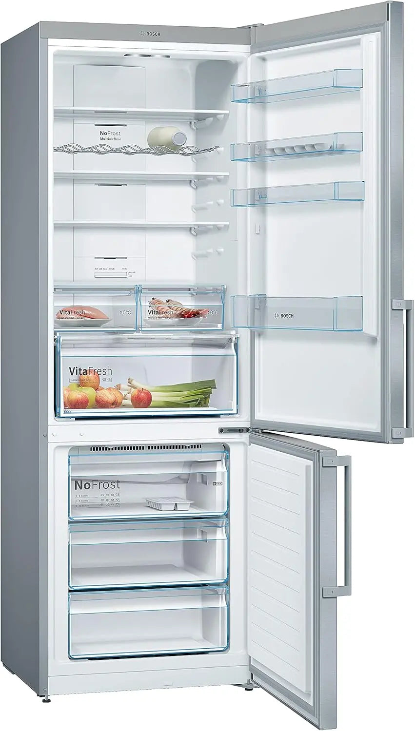 Réfrigérateur combiné 203x70cm Bosch KGN49XIEP. - GLOBAL ASSET