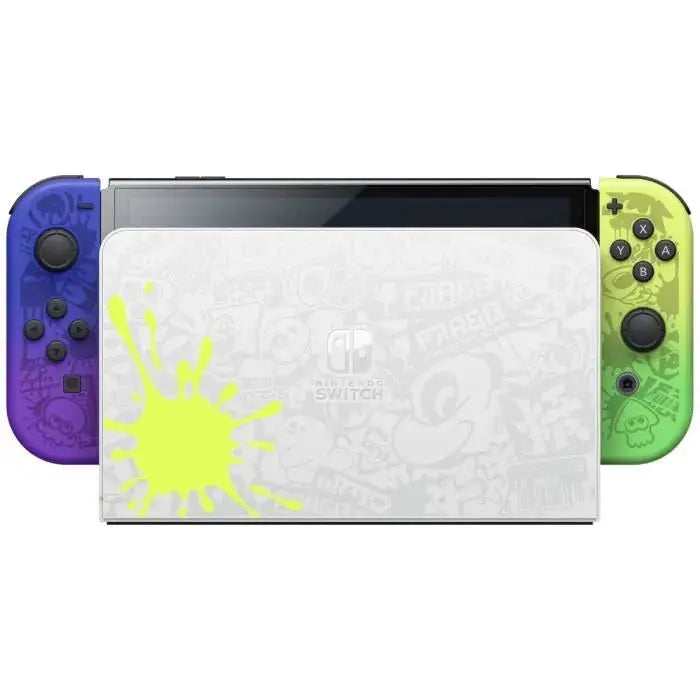 Console Nintendo Switch model OLED édition limitée Splatoon 3. - GLOBAL ASSET