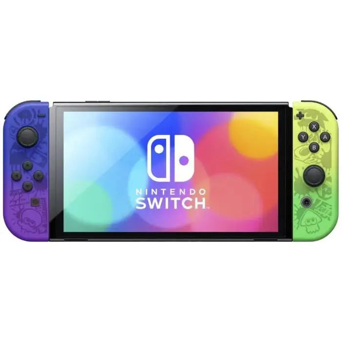 Console Nintendo Switch model OLED édition limitée Splatoon 3. - GLOBAL ASSET
