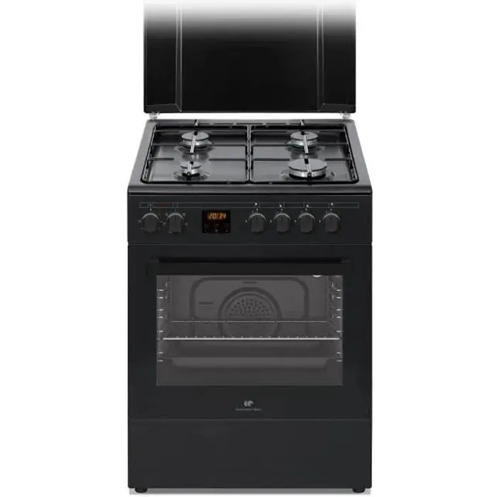 Cuisiniere gaz Continental Edison Cecg60fcb1 4 feux - GLOBAL ASSET