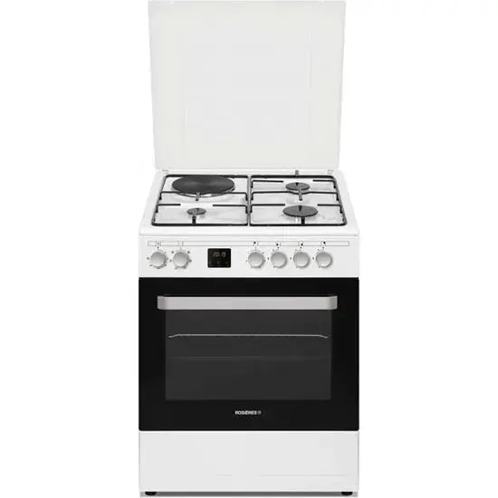 Cuisinière mixte ROSIERES RGE660CMW/E - GLOBAL ASSET