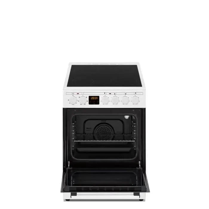 Cuisinière vitrocéramique continental edison Cecv50fcw 4 feux - GLOBAL ASSET