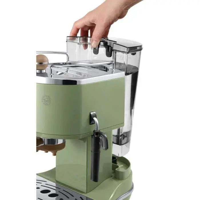 Machine expresso classique DELONGHI ECOV 310.GR Icona Vintage - Vert - GLOBAL ASSET