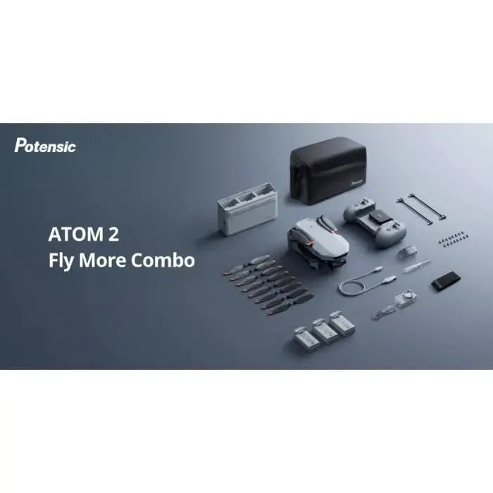 POTENSIC -Drone ATOM 2 Fly More Combo - GLOBAL ASSET