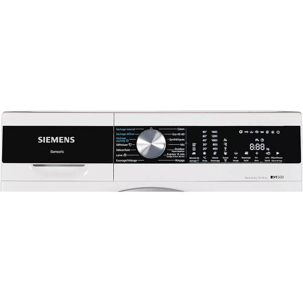 Lave linge séchant hublot SIEMENS WN54G200FR iQ500 - GLOBAL ASSET