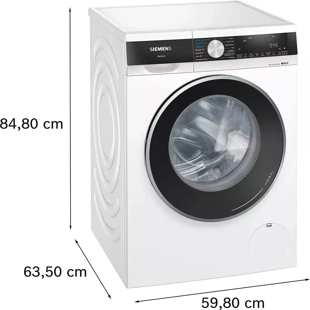 Lave linge séchant hublot SIEMENS WN54G200FR iQ500 - GLOBAL ASSET