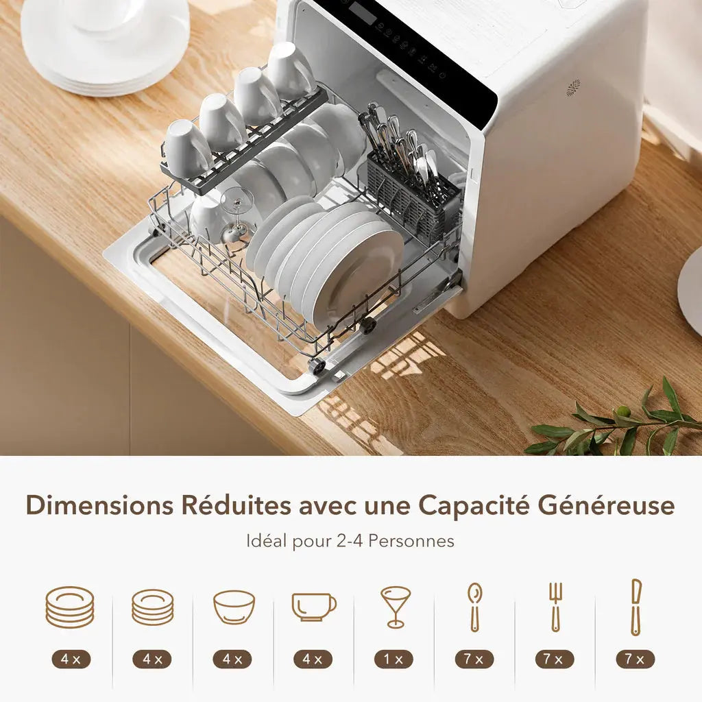 Mini lave-vaisselle de comptoir portable HAVA R01 - GLOBAL ASSET
