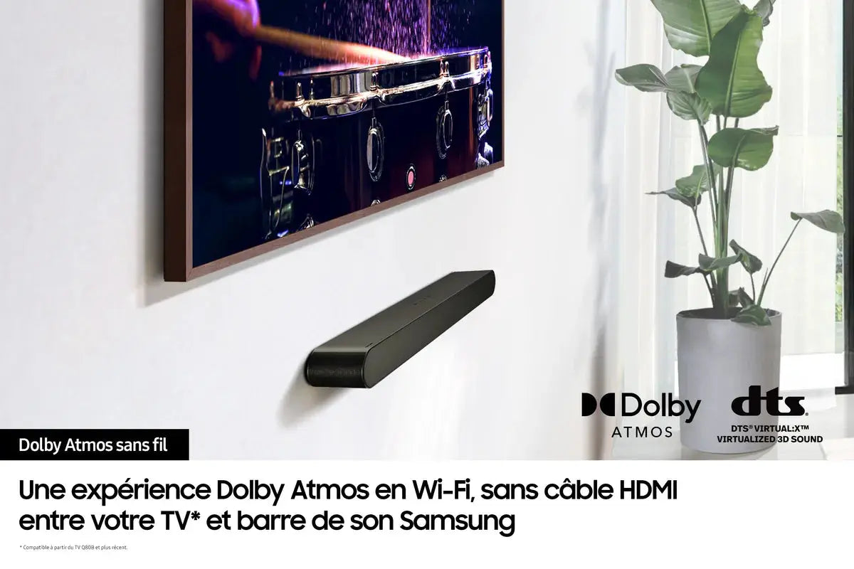 Barre de son SAMSUNG HW-S66D 5.0Ch - Dolby Atmos - 7 haut-parleurs - GLOBAL ASSET