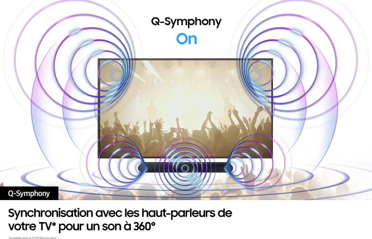 Barre de son SAMSUNG HW-S66D 5.0Ch - Dolby Atmos - 7 haut-parleurs - GLOBAL ASSET