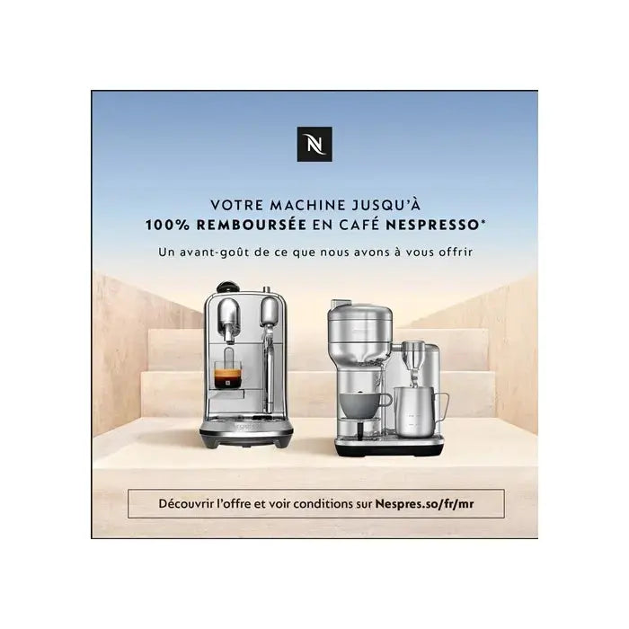 Sage - cafetière nespresso 19 bars inox sne800bss4efr1 - creatista plus - GLOBAL ASSET