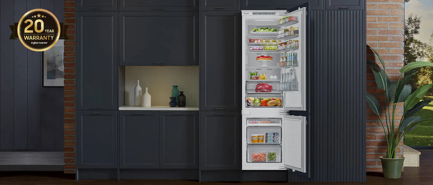 Samsung Brb30715dww réfrigérateur & Congélateur 298L D Blanc - GLOBAL ASSET
