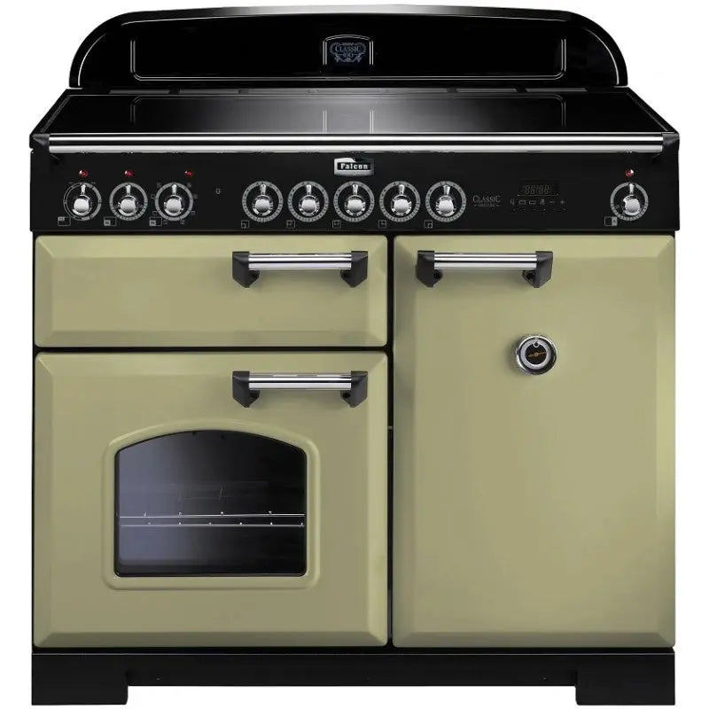 FALCON Piano de cuisson induction Classic Deluxe 100 CDL100EI blanc laiton - GLOBAL ASSET