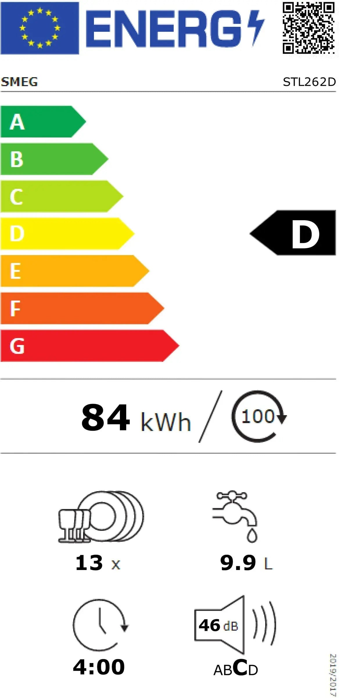 Lave-vaisselle Smeg STL262D - GLOBAL ASSET