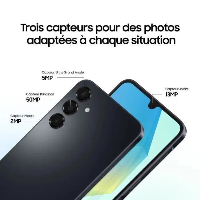 SAMSUNG Galaxy A16 Smartphone 128Go Vert d'eau SAMSUNG