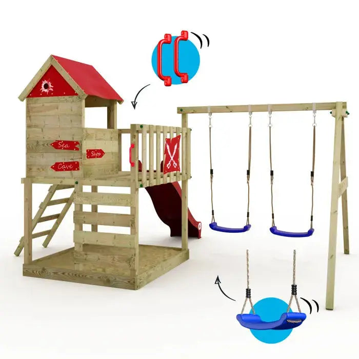 Aire de jeux Wickey Smart Cave - GLOBAL ASSET