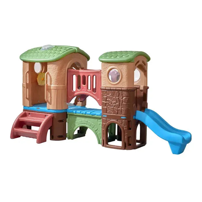 Station Clubhouse avec un puits de lumière, un volant et deux toboggans - GLOBAL ASSET