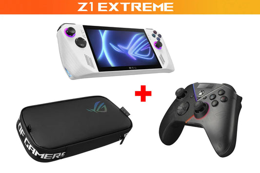 Pack Console ROG Ally Z1 Extrême + Manette ROG Raikiri + Housse de transport travel case - GLOBAL ASSET