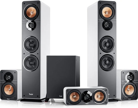 Teufel ULTIMA 40 surround, ensemble home cinéma 5.1 avec caisson de basses . Teufel